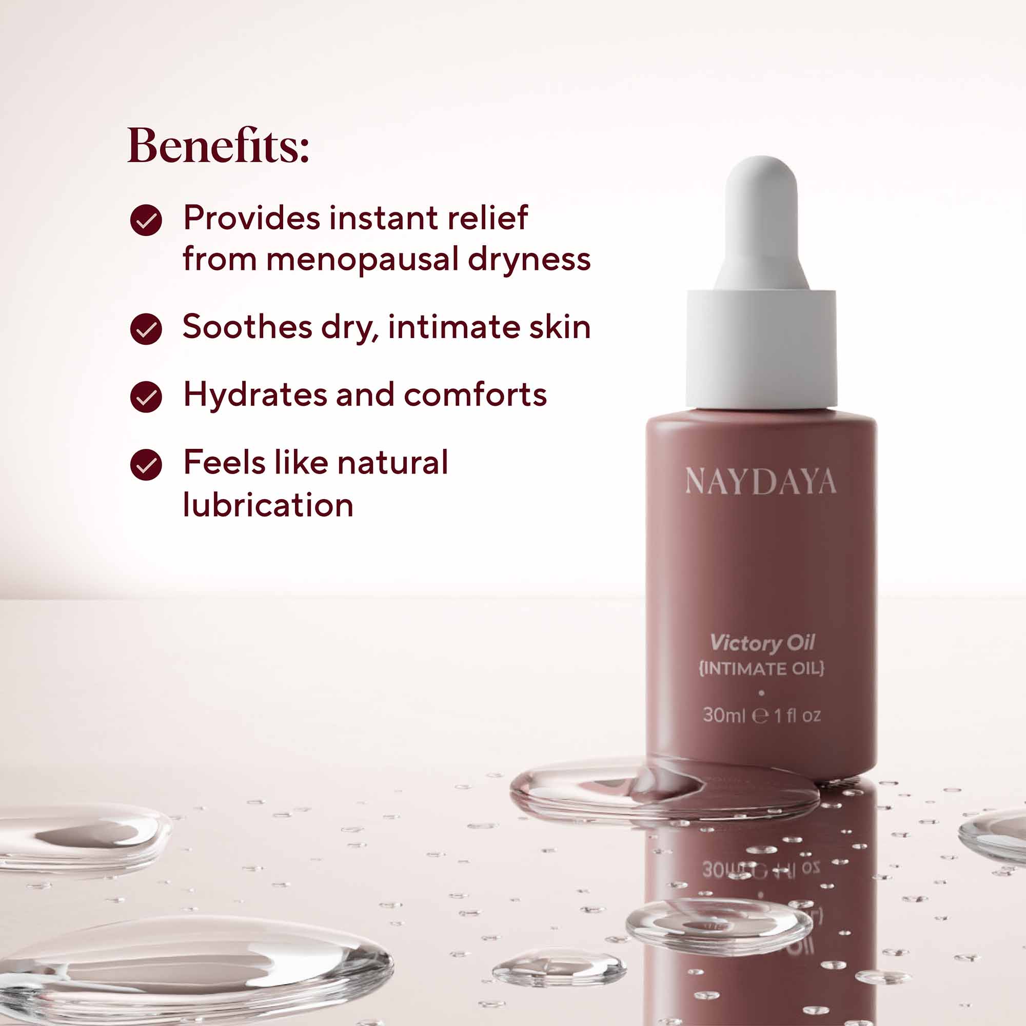 Victory Oil Trio - Hydrating Vulva Oil | NAYDAYA