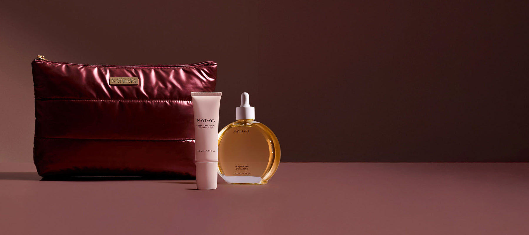 Head to toe in <i>moisture.</i>