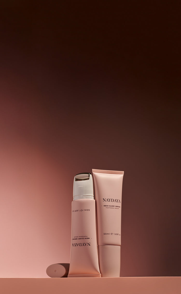 Visibly firms neck lines