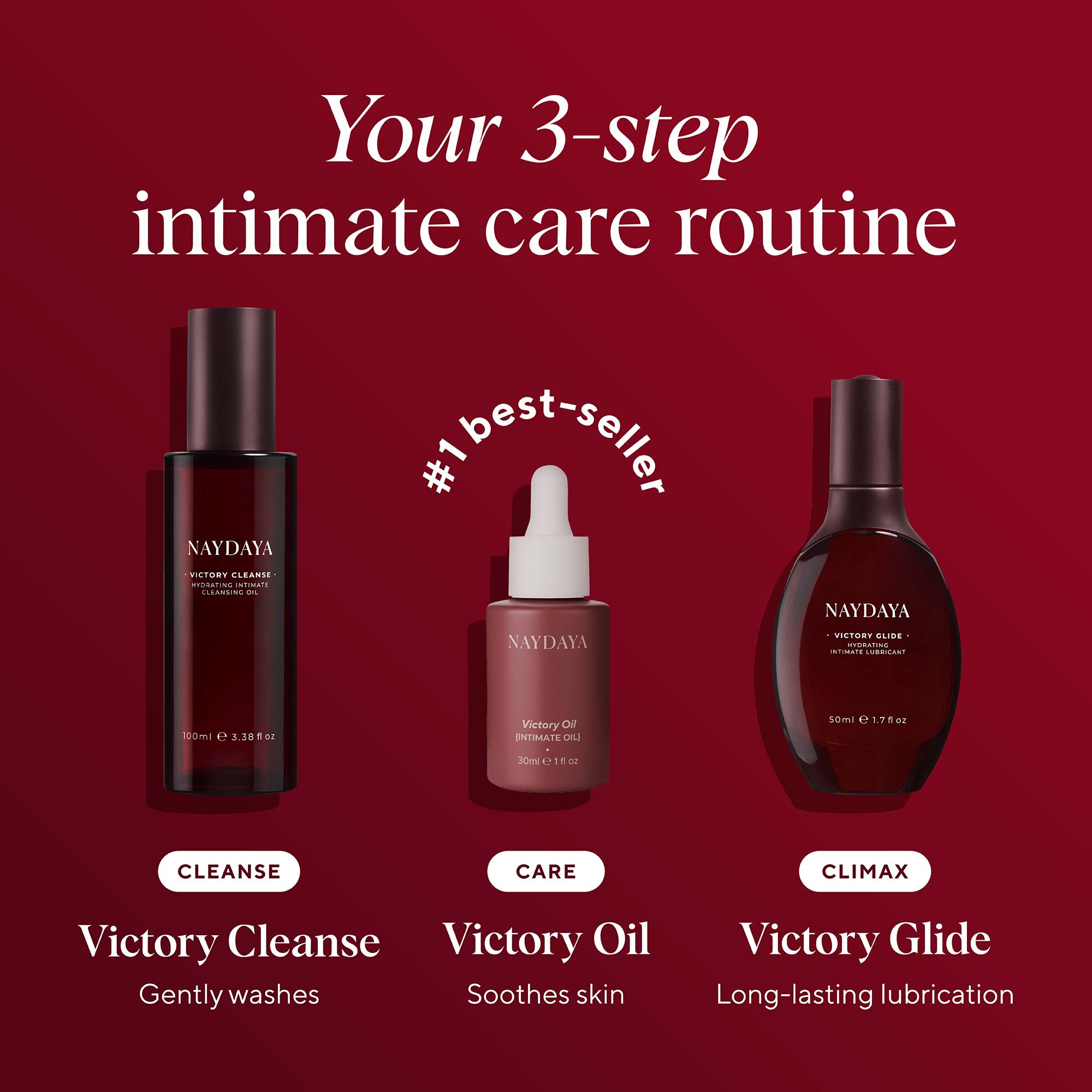 Victory Glide - Water-based Lubricant | NAYDAYA Victory Glide - Water-based Lubricant | NAYDAYA