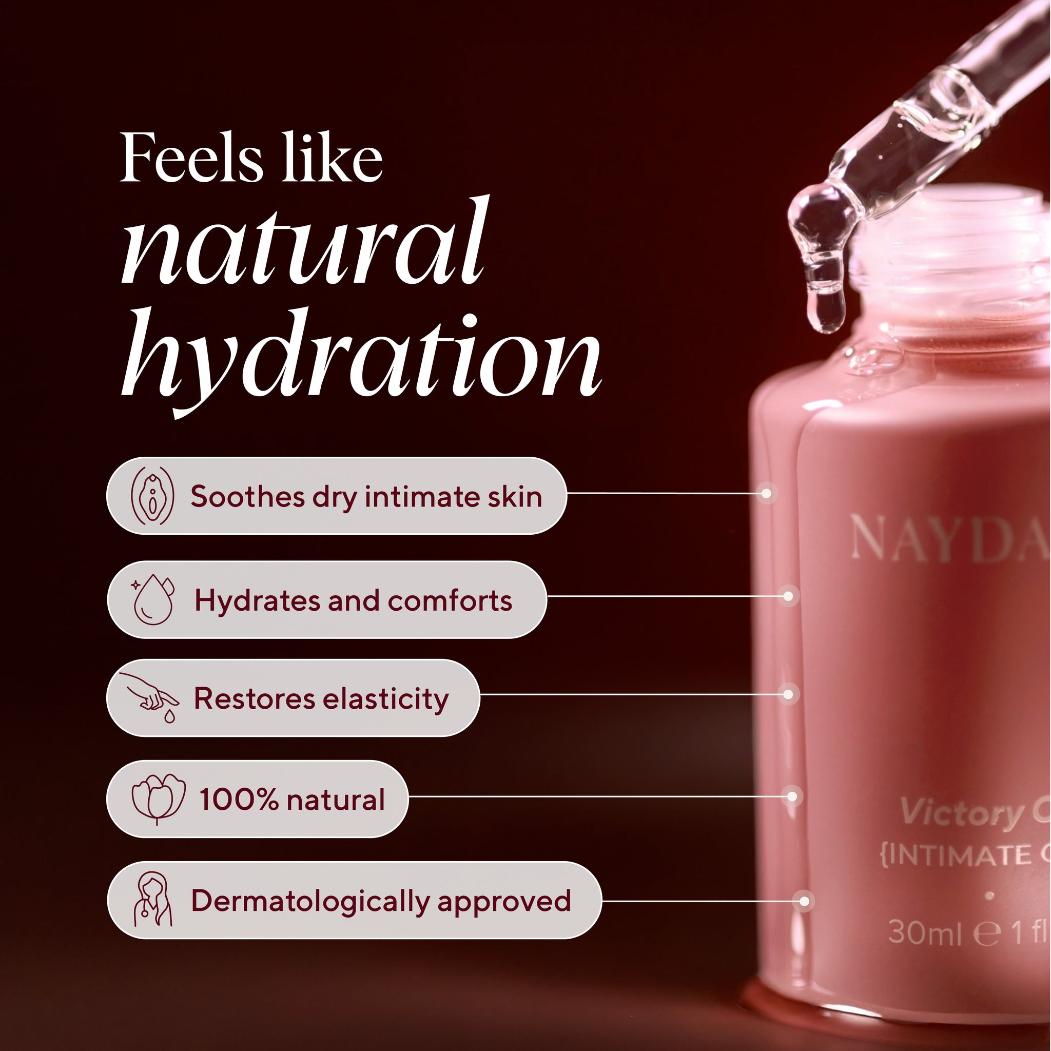 Victory Oil - Vulva Dryness & Perineum Oil | NAYDAYA Victory Oil - Vulva Dryness & Perineum Oil | NAYDAYA